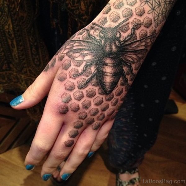 Cool Bee Tattoo