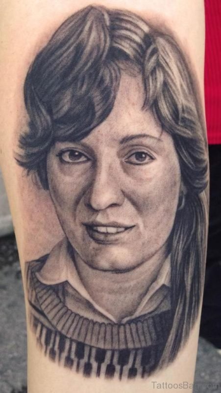 Cool Portrait Tattoo On Arm 