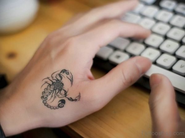 Cute Scorpion Tattoo