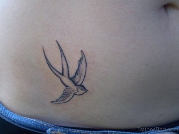 Cute Swallow Tattoo