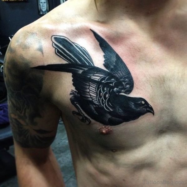 Dark Bird Tattoo