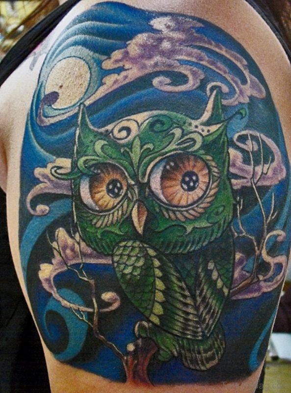 Designer Owl Tattoo