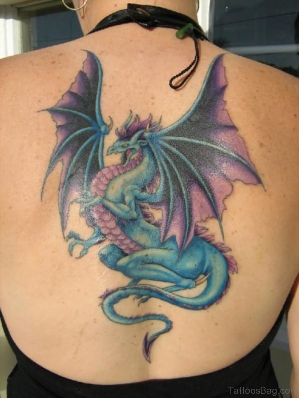 Dragon Tattoo Design On Back