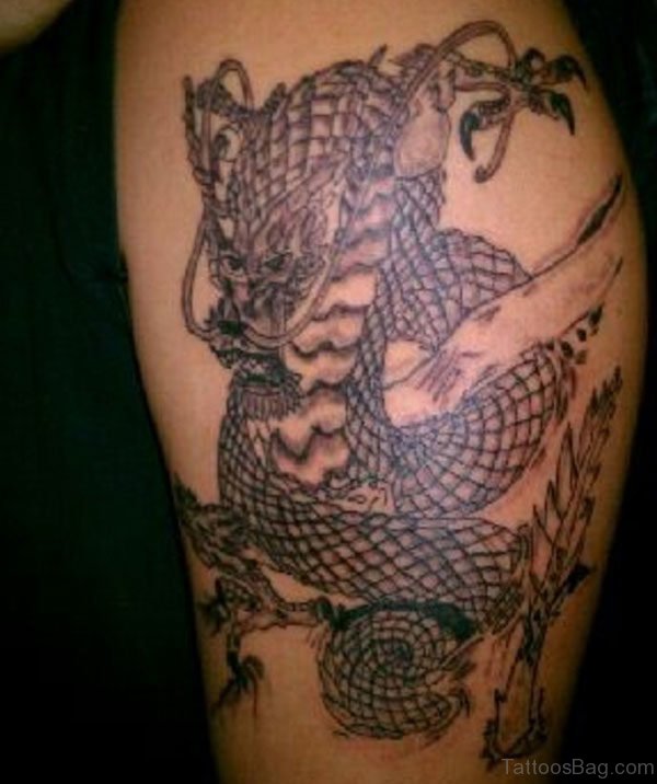 Dragon Tattoo For Arms