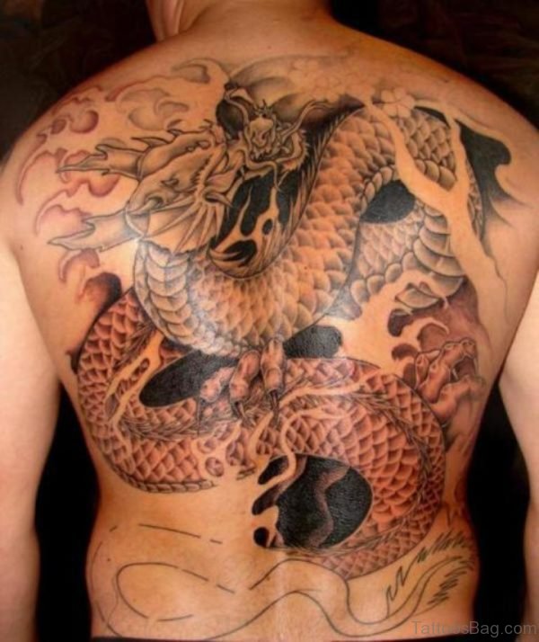 Nice Looking Dragon Tattoo