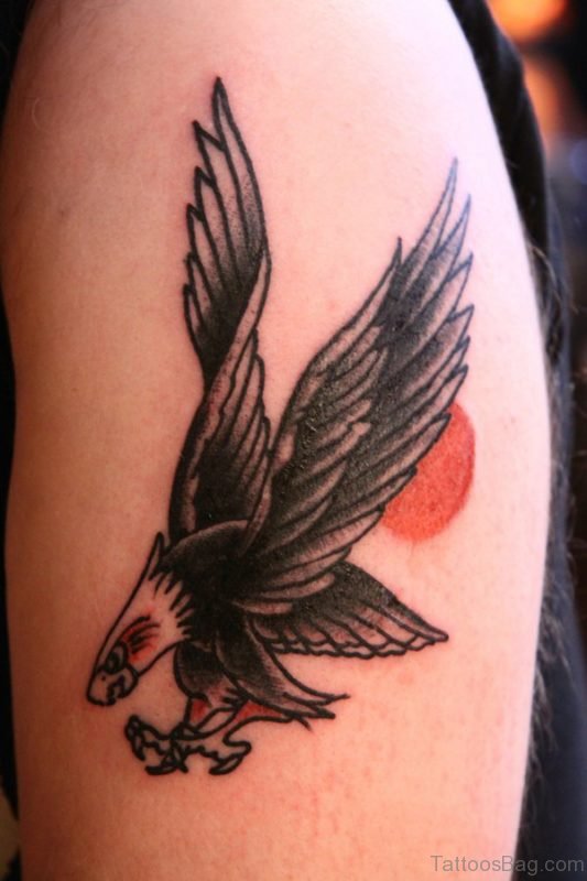 Eagle Tattoo Design On Shoulder