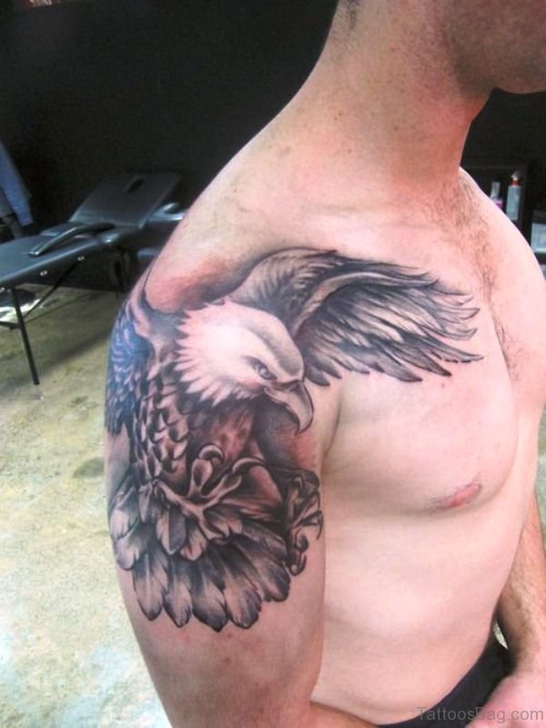 Eagle Tattoo On Shoulder 1
