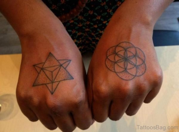Elegant Geometric Tattoo