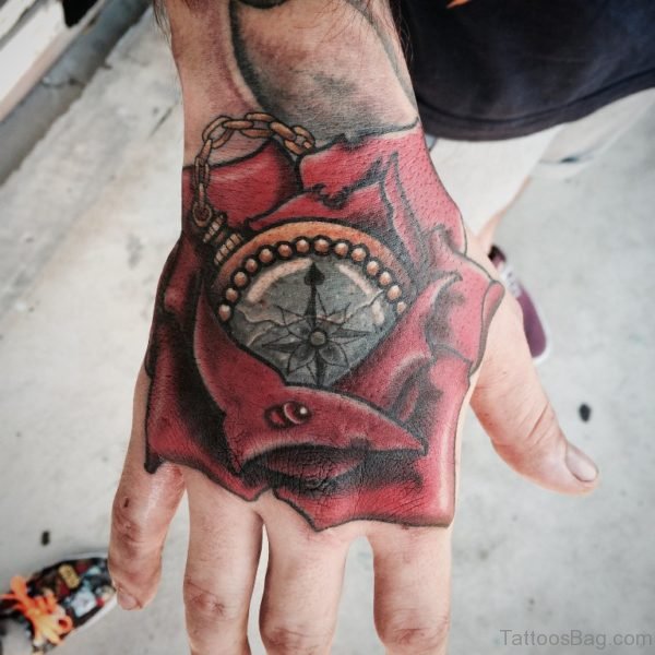 Elegant Hand Tattoo
