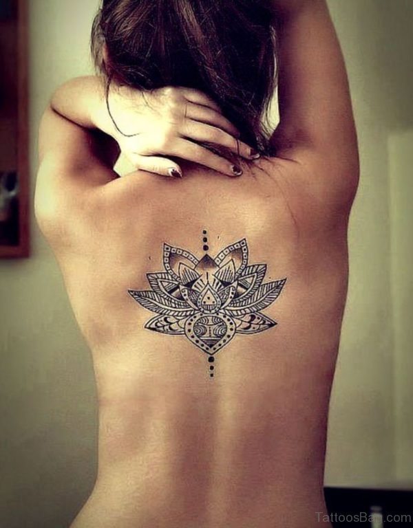 Elegant Lotus Tattoo