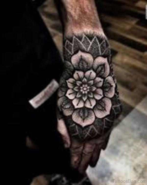Elegant Mandala Tattoo Design