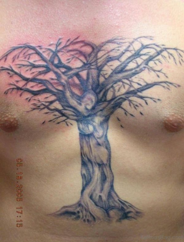 Elegant Tree Tattoo