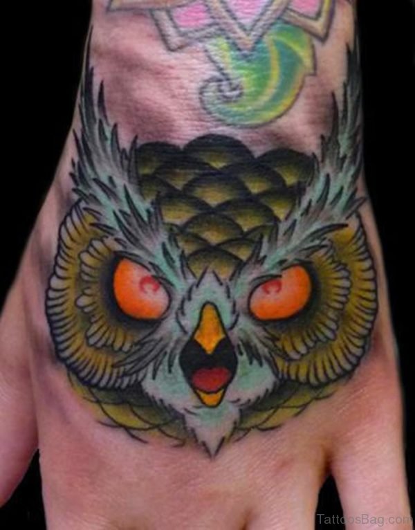 Excellent Owl Tattoo 