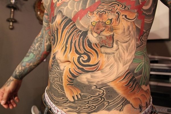 Excellent Tiger Tattoo 