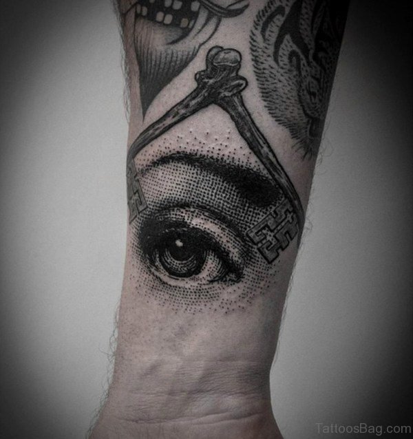 Eye Tattoo On Wrist 