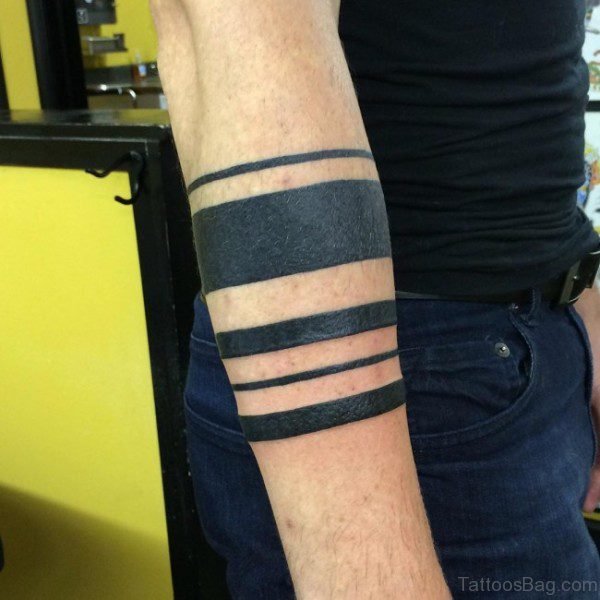 Fabulous Band Tattoo On Arm