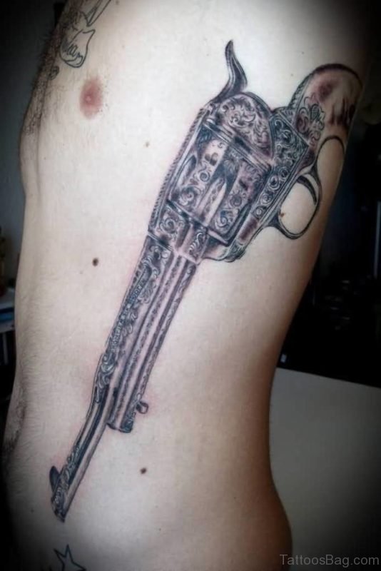 Fabulous Gun Tattoo 