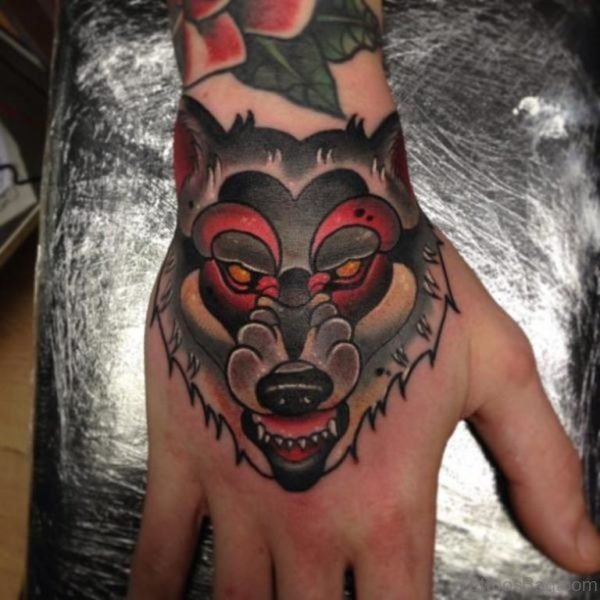 Fabulous Wolf Tattoo
