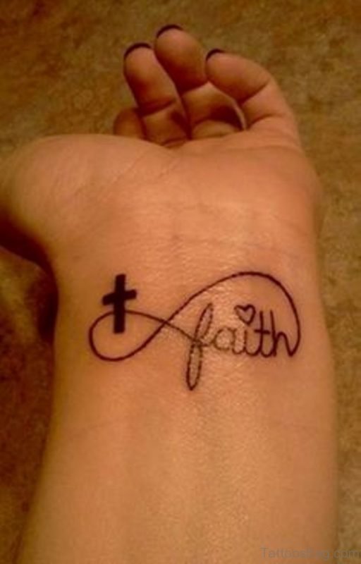 Faith Tattoo On Wrist 