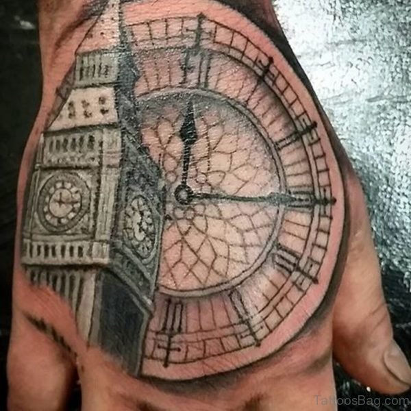 Fancy Clock Tattoo