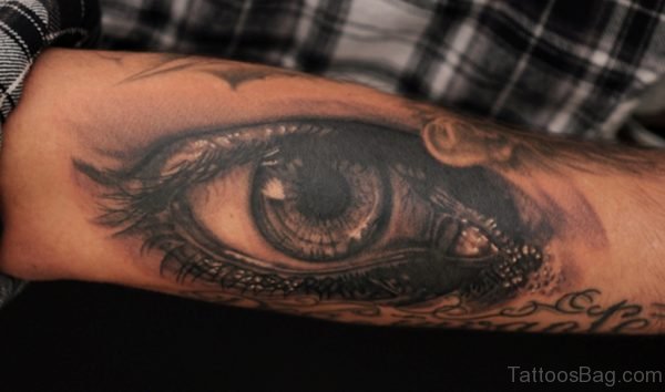 Fancy Eye Tattoo Design