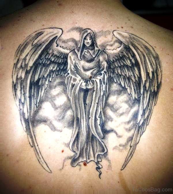Fantastic Archangel Tattoo On Back