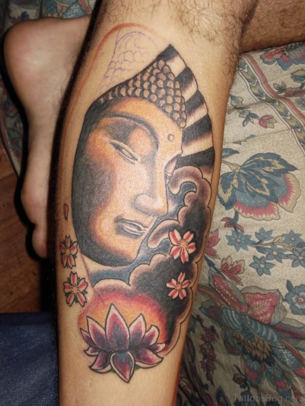Fantastic Buddhist Tattoo On Arms
