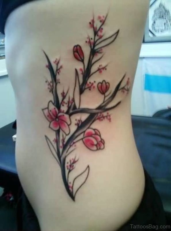 Fantastic Cherry Blossom Tree Tattoo