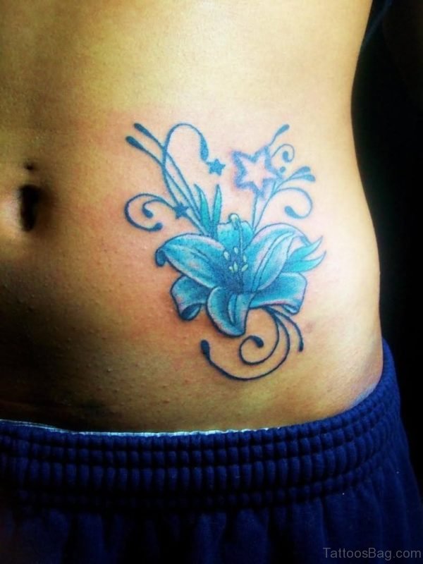 Fantasy Flower Tattoo