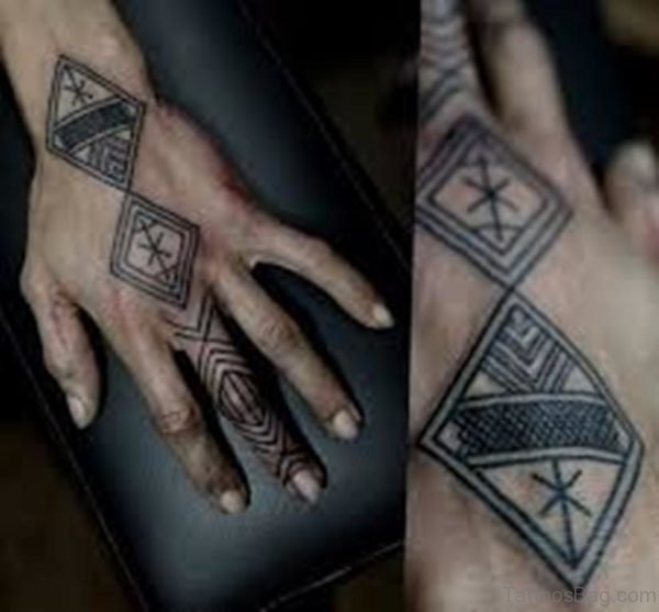 Fantatsic Geometric Tattoo
