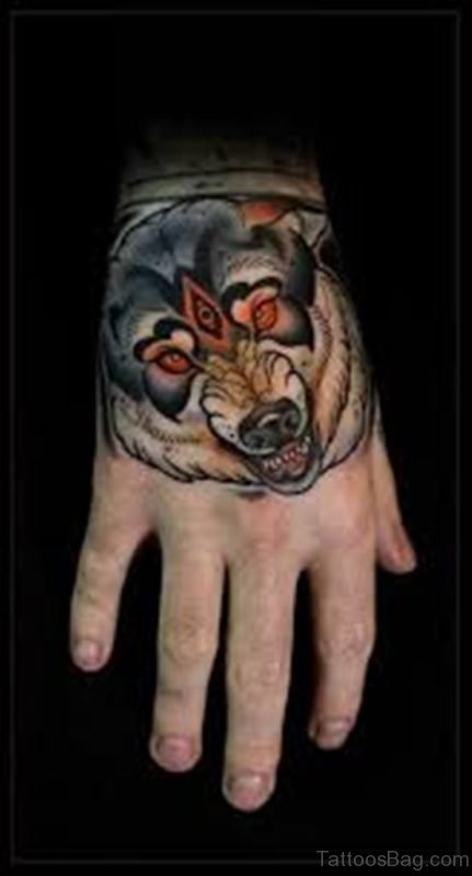 Fantatsic Wolf Tattoo