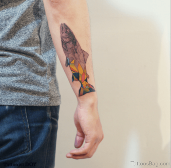 Fish Tattoo On Wrist 