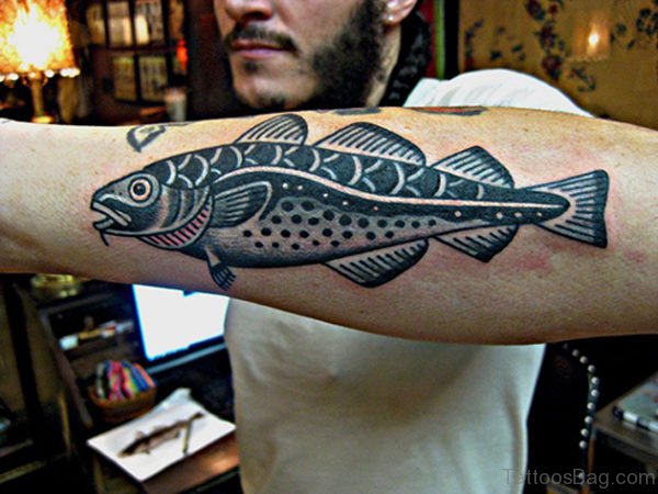 Fish Tattoo On Arm