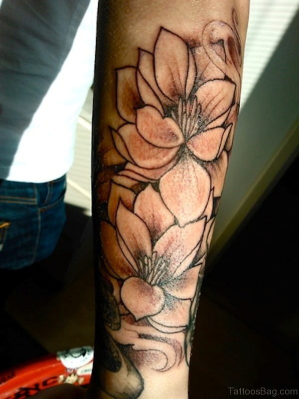 Flower Arm Tattoo