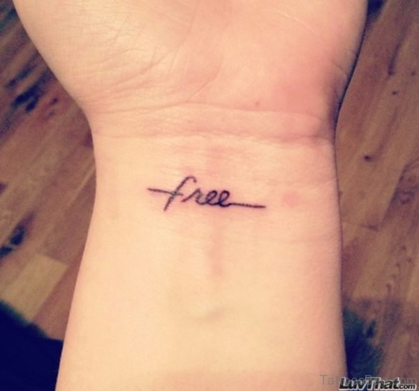 Free Tattoo On Wrist