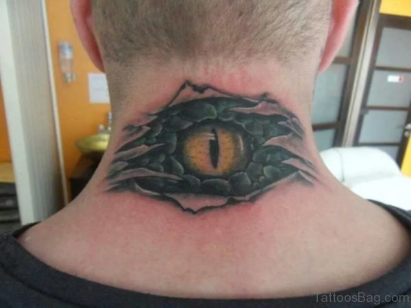 Funky Eye Tattoo 