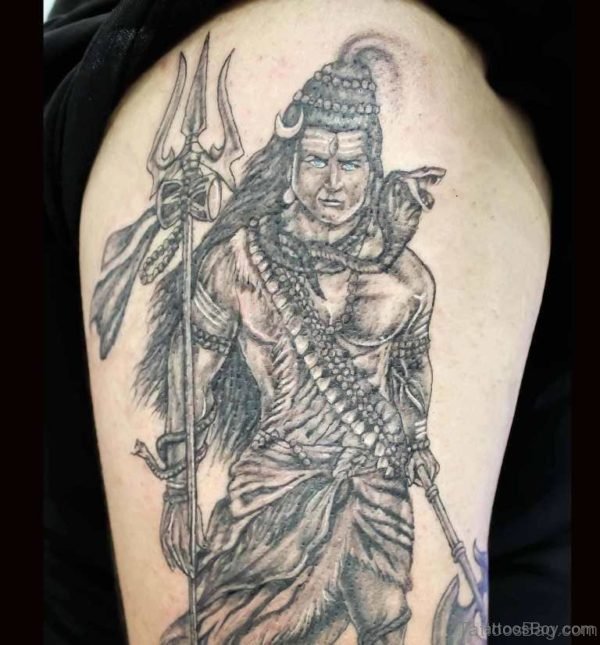 Funky Shiva Tattoo