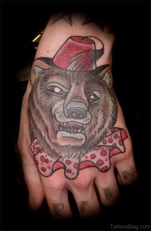 Fuuny Bear Tattoo