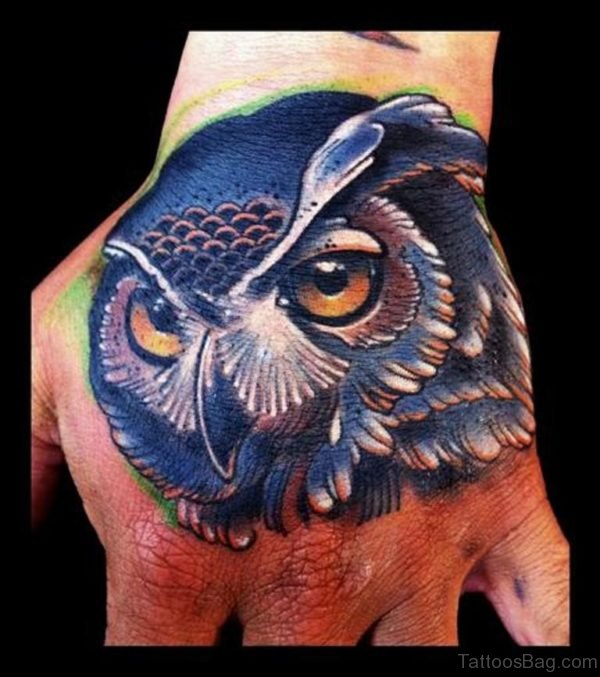 Good Looking Owl Tattoo