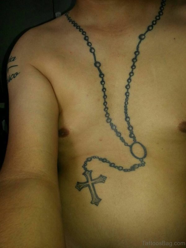 Good Looking Rosary Tattoo