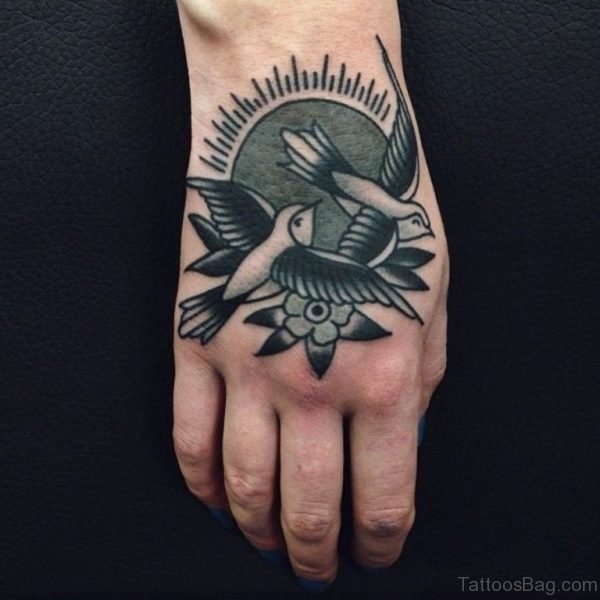 Graceful Swallow Tattoo