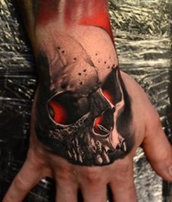 Great Looking Skull Tattoo