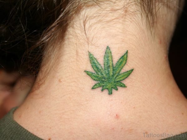 Green Leaf Tattoo