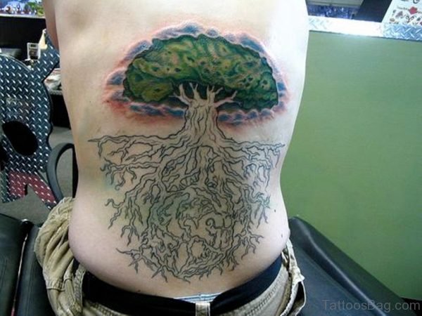 Green Tree Tattoo