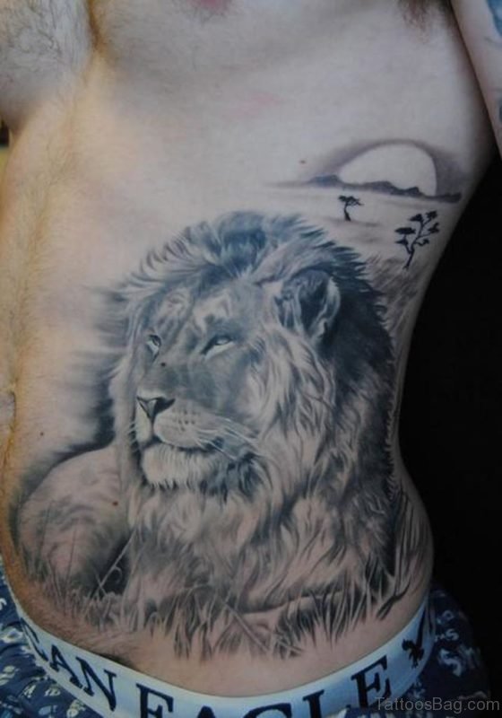 16 Elegant Lion Tattoos On Stomach