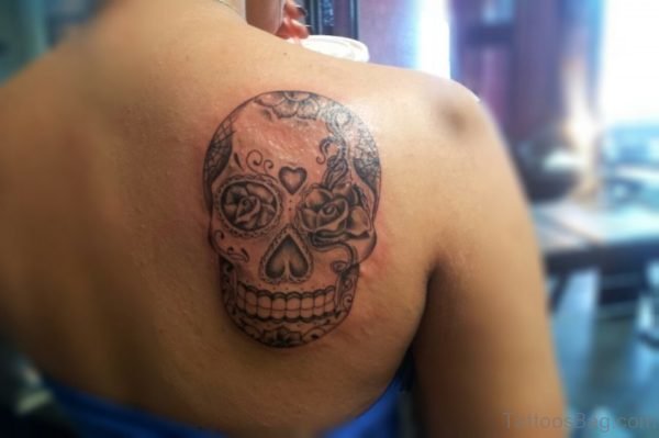 Grey Skull Tattoo