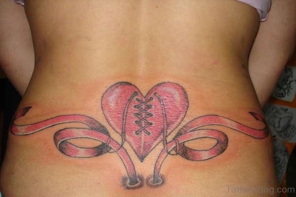 Heart And Ribbon Tattoo 