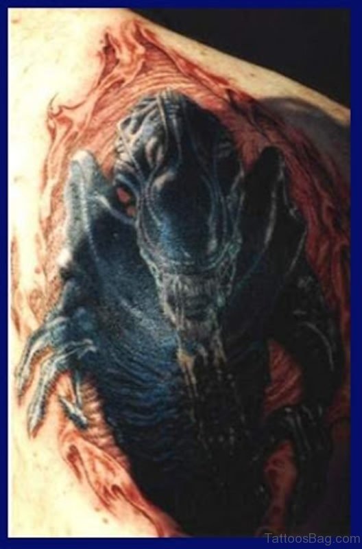 Horrer Alien Tattoo