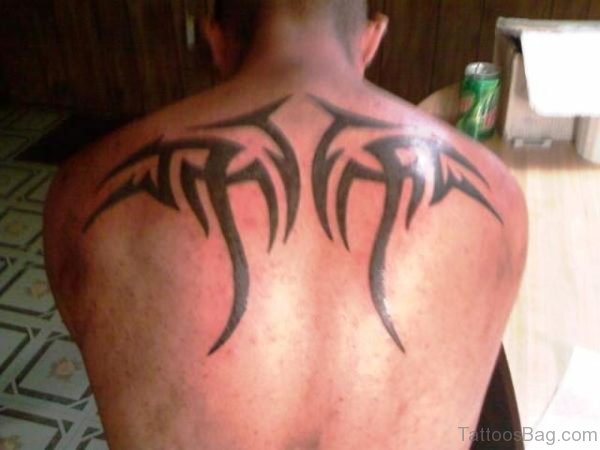 Image Of Tribal Tattoo On Back