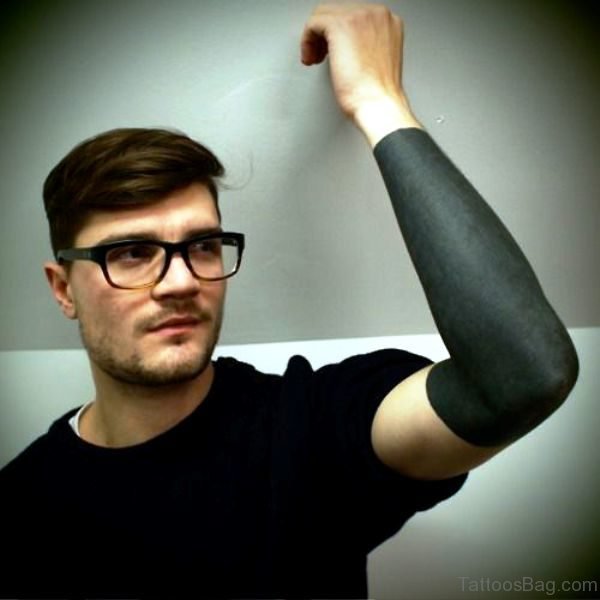 Impressive Black Tattoo On Arm